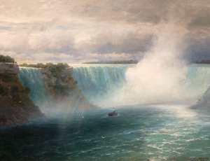 Niagaran putoukset, Aivazovsky, Ivan Konstantinovich (1817-1900) tekijältä Ivan Konstantinovich Aivazovsky