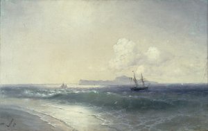 Tallinnan satama, 1898 tekijältä Ivan Konstantinovich Aivazovsky