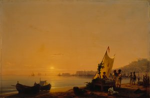 Napolinlahti, 1844. tekijältä Ivan Konstantinovich Aivazovsky