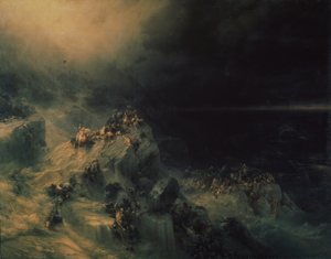 Vedenpaisumus, 1864 tekijältä Ivan Konstantinovich Aivazovsky