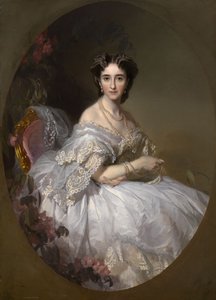 Muotokuva Anastasia Ushakovasta, syntynyt Koni 1824-1902