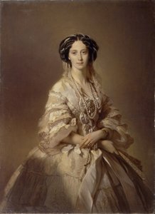 Venäjän keisarinna Maria Aleksandrovnan muotokuva 1824-1880