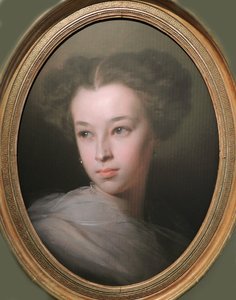 Natalia Aleksandrovna Puškinan muotokuva, Merenbergin kreivitär 1836-1913, runoilijan tytär, 1849