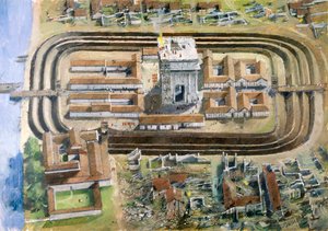 Richboroughin roomalainen linnoitus, 2. vuosisadalla, 1990-2010.