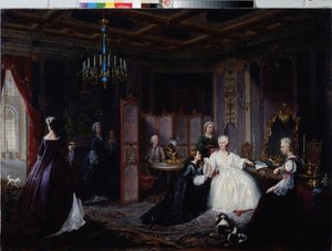 Keisarinna Katariina Suuri (Katariina II Romanov tekijältä Ivan Osipovich Miodushevsky