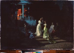 Un bal (pallo) - Ivan Svetenkon maalaus öljy kankaalle tekijältä Ivan Svetenko