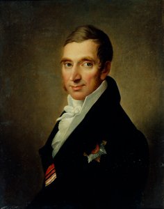 Retrat del metge Johann-Georg von Ruehl 1768-1846, 1823 finlandès tekijältä Ivan Vasilyevich Luchaninov