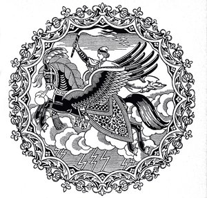 Ilja Muromets, 1934 tekijältä Ivan Yakovlevich Bilibin