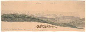Koldekind ligeopista Lundenesta Norde Ouren laaksossa Valdresissa Norjassa tekijältä Johan Christian Dahl