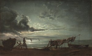Napolinlahti. Kuutamo tekijältä Johan Christian Dahl