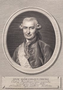 Ove Høegh-Guldbergin muotokuva tekijältä J.F. Clemens