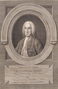 Lääkäri Johann Samuel von Bergerin muotokuva tekijältä J.F. Clemens