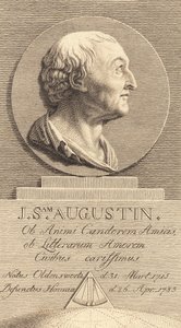 Sotatoimiston sihteeri Johan Samuel Augustin tekijältä J.F. Clemens