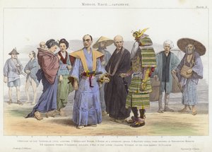 Mongol Race, Japani (värillinen kaiverrus)