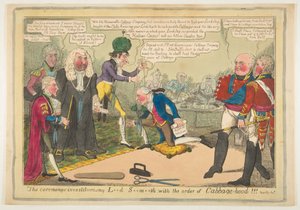 Minun L**d S**m**th:ni vihkimisseremonia Kaalihupun ritarikunnan kanssa, n. kesäkuuta 1819.