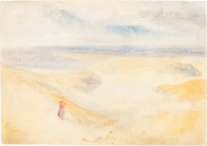 Yorkshire-joki, n. 1827. tekijältä Joseph Mallord William Turner