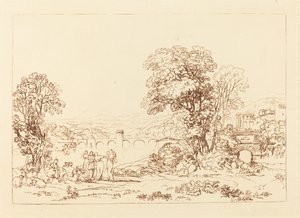 Apuleia etsimässä Apuleiusta. tekijältä Joseph Mallord William Turner