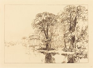 Isleworth, julkaistu 1819. tekijältä Joseph Mallord William Turner