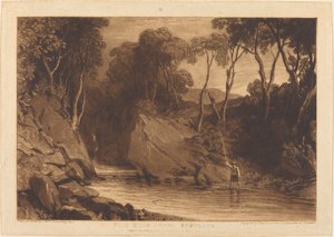 Near Blair Athol, julkaistu 1811. tekijältä Joseph Mallord William Turner