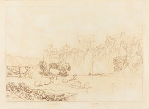 River Wye, julkaistu 1812. tekijältä Joseph Mallord William Turner