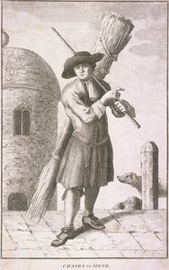 "Chairs to Mend", Cries of London, c1750 tekijältä JM