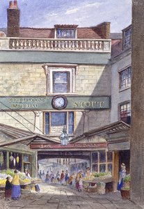 Swan Inn, Leadenhall Market, Lontoo, 1870