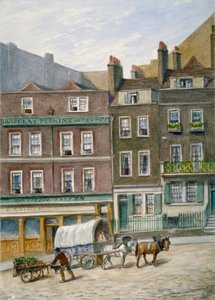 Tiger Tavern, Tower Dock, Lontoo, 1868.