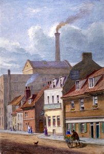 The White Hart Inn, High Street, Shadwell, Lontoo, 1865