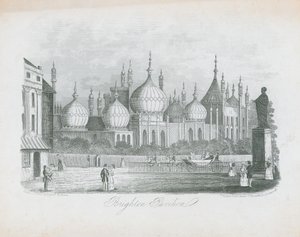 Yleisnäkymä Brighton Pavilionista tekijältä J.T. Wood