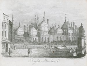 Yleisnäkymä Brighton Pavilionista tekijältä J.T. Wood