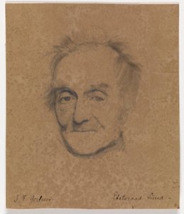 Muotokuva taidemaalari J.L. Lehto