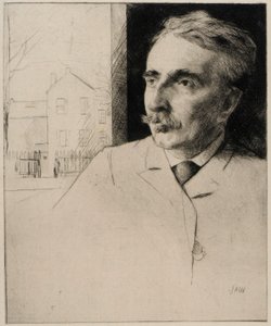 John F. Weirin muotokuva tekijältä J. Alden Weir
