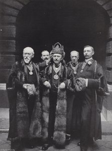 Vaalipäivä Girdlers Hallissa, mestarin kruunaaminen tekijältä J. Benjamin Stone