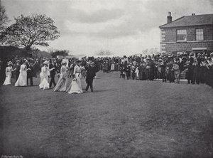 Helston Flora Day, karvainen tanssi tekijältä J. Benjamin Stone