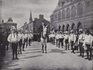Knutsfordin vappufestivaali, Morris Dancers tekijältä J. Benjamin Stone