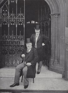 Sir Edward Reed, K.C.B., ja herra E. T. Reed. tekijältä J. Benjamin Stone