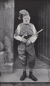 Horn Dance, Abbots Bromley, Fool ja Robin Hood tekijältä J. Benjamin Stone