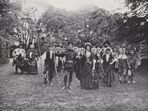 Sherborne-näyttely, Morris Dancers in the Greenwood tekijältä J. Benjamin Stone
