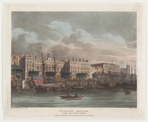 Custom House, 1. elokuuta 1808, 1. elokuuta 1808. tekijältä J. Bluck