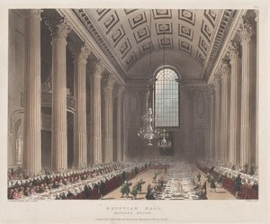 Egyptian Hall, Mansion House, 1. tammikuuta 1809, 1. tammikuuta 1809.