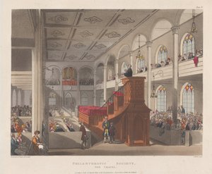 Philanthropic Society, The Chapel, 1. huhtikuuta 1809, 1. huhtikuuta 1809. tekijältä J. Bluck