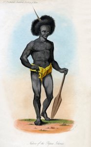 Kotoisin Papua-saarilta, n. 1840. tekijältä J. Bull