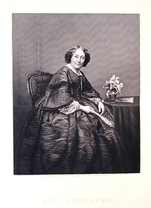 Rouva Stirling, "The Drawing-Room Gallery of Eminent Personages" tekijältä J. and C. (after) Watkins