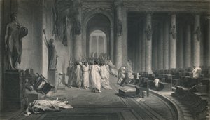 Caesarin kuolema. Julius Caesar, 1870