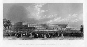Suuri näyttely, Hyde Park, Lontoo, 1851.