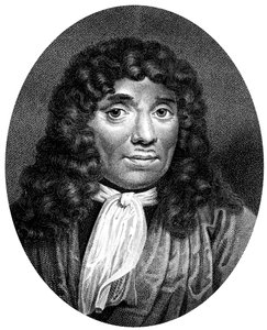 Antoni van Leeuwenhoek, hollantilainen mikroskopian pioneeri, 1813.