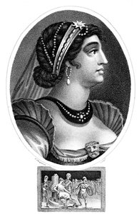Kleopatra, Egyptin kuningatar, 1804. tekijältä J. Chapman