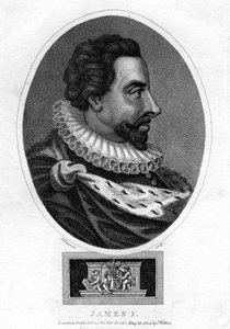 James I Englannista, 1804. tekijältä J. Chapman