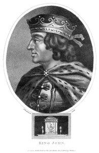 Kuningas Johannes 1167-1216, 1804. tekijältä J. Chapman