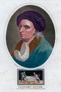 Leonhard Euler, 1700-luvun sveitsiläinen matemaatikko ja fyysikko, 1804.